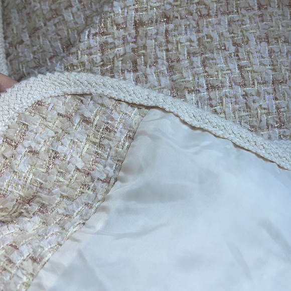 MO NI Tweed jacket half sleeves size medium - Picture 8 of 8